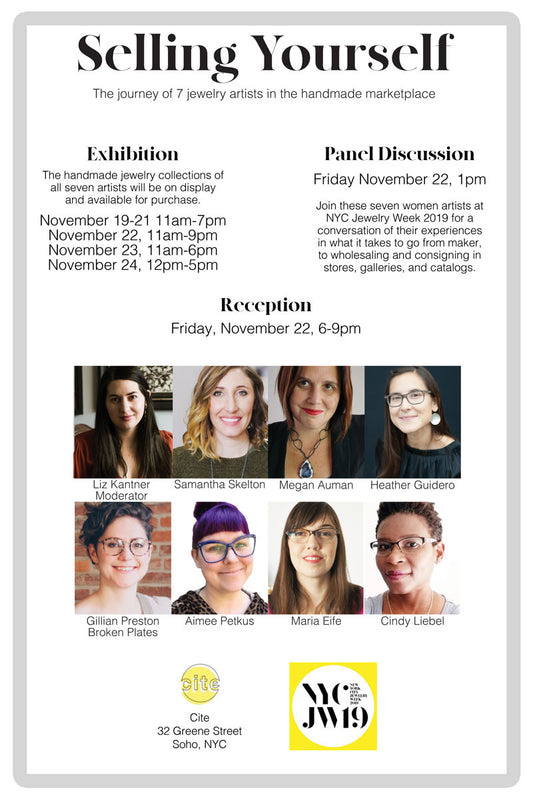 Selling Yourself NYC Jewelry Week Exhibition 2019