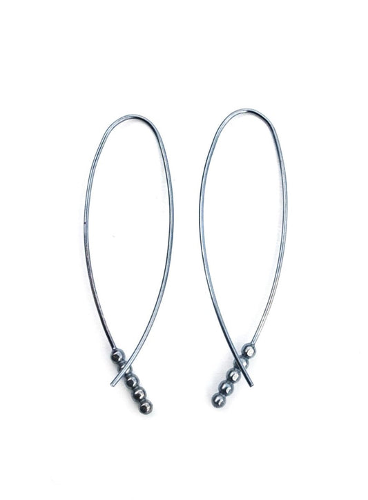 How to Wear Pull Through Threader Earrings by Cindy Liebel Jewelry