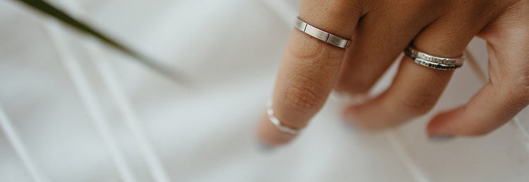 Everyday Modern, Sustainable Rings for Women | Everyday Statement and Wedding Rings | Handcrafted by Cindy Liebel Jewelry