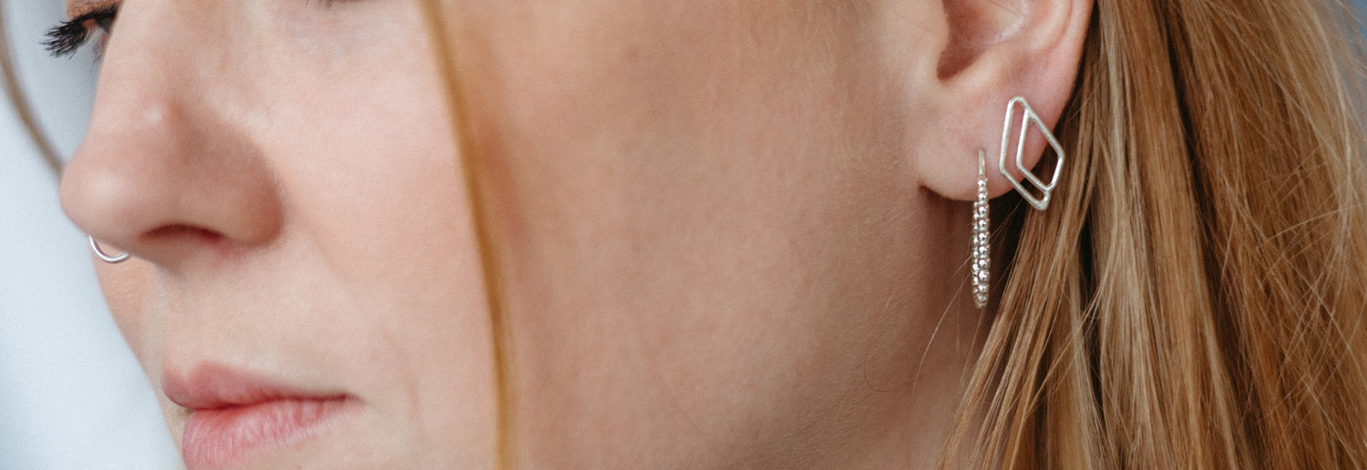 Everyday Lightweight Earrings handcrafted by Cindy Liebel Jewelry