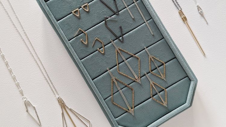 Fine, Geometric Statement Jewelry by Cindy Liebel