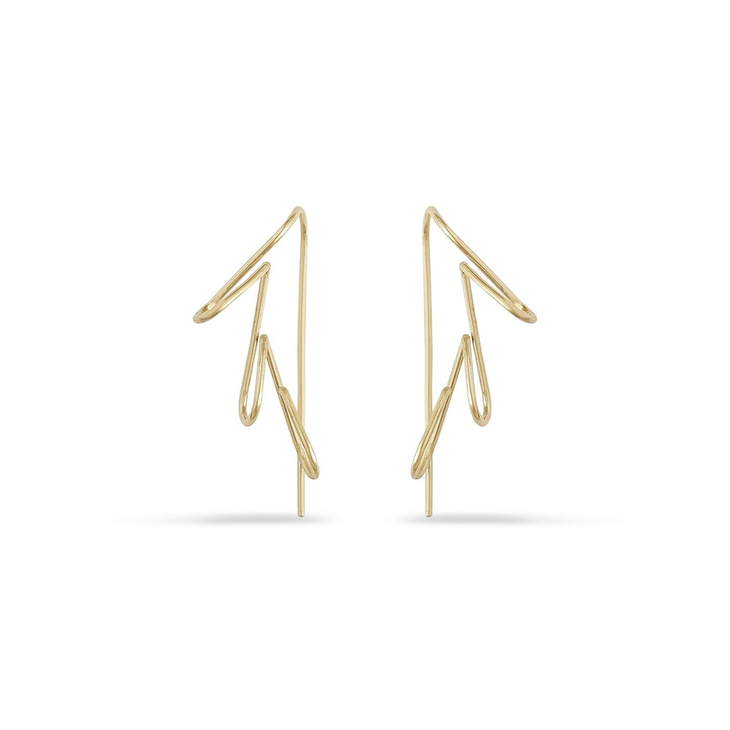 14K Zahara Micro Hoops