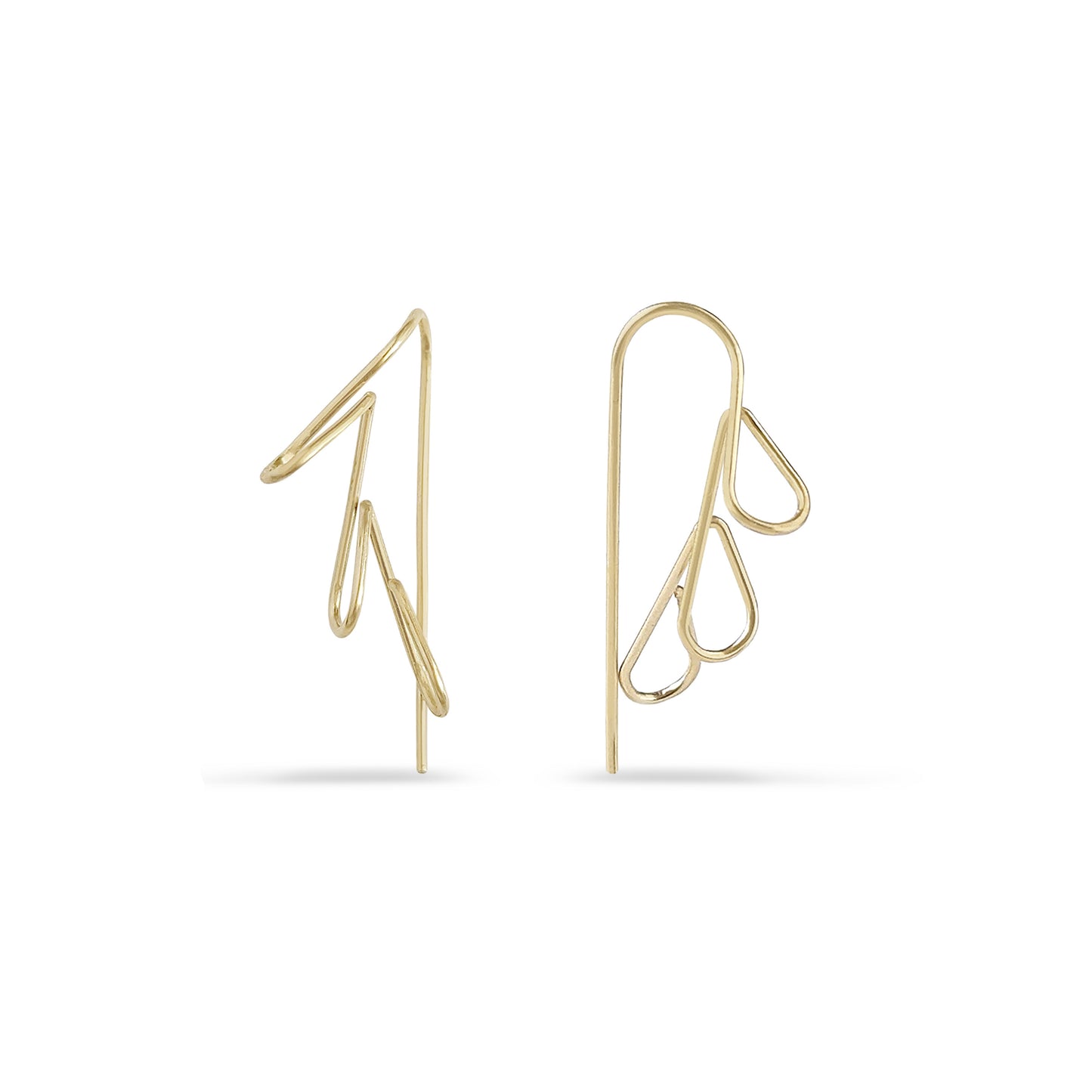 14K Zahara Micro Hoops