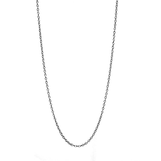 charcoal cable chain