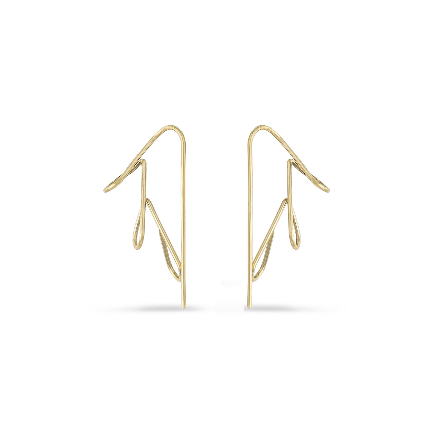 14K Zahara Micro Hoops