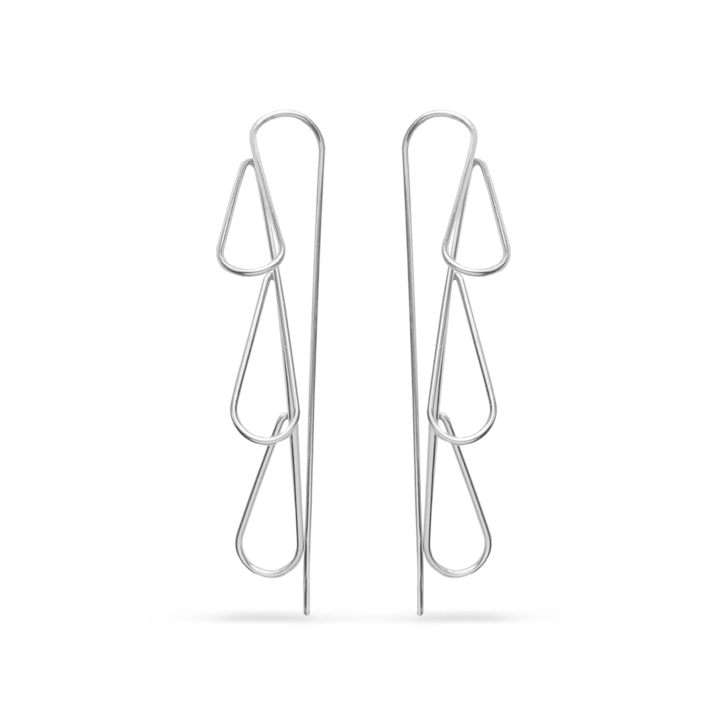 Zahara Hoops Silver