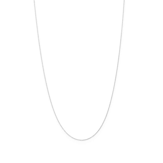sterling silver rope chain necklace