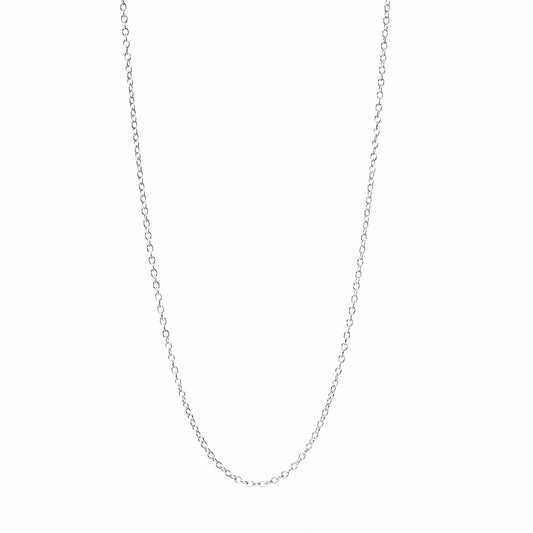 silver cable chain