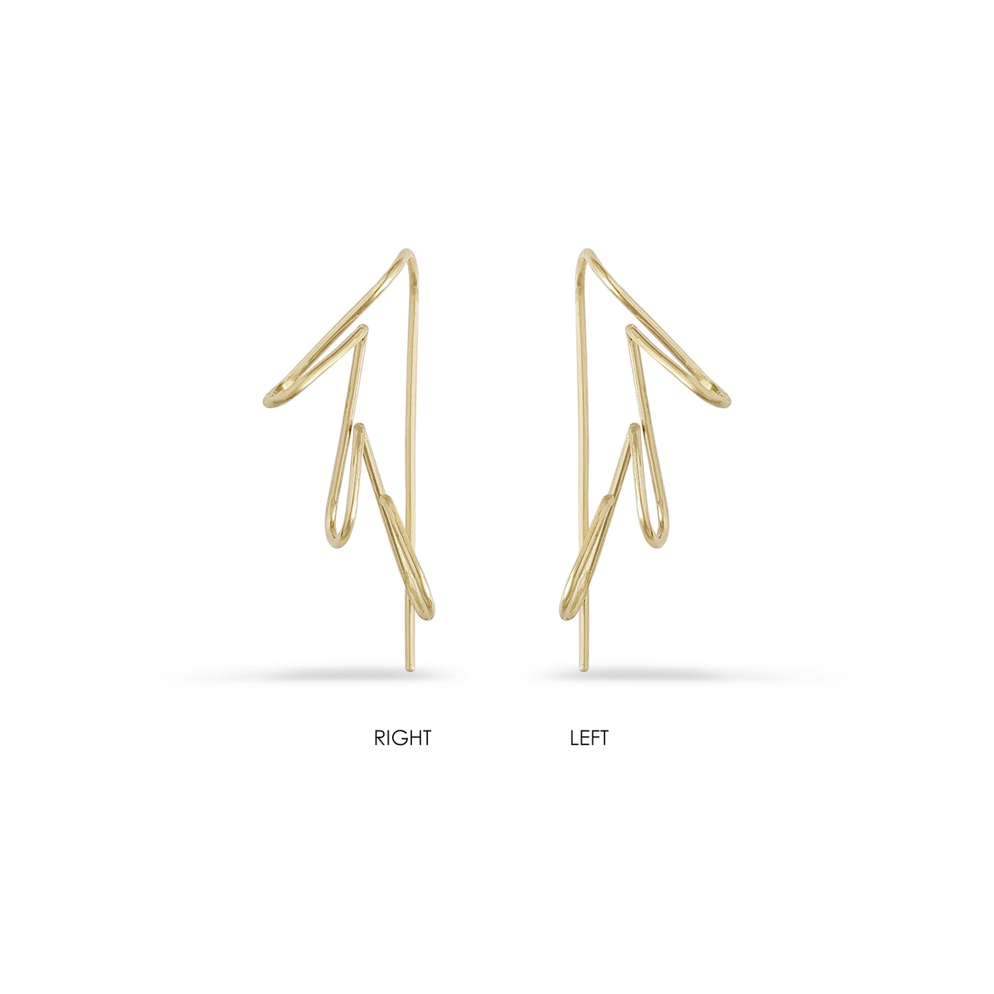 14K Zahara Micro Hoops