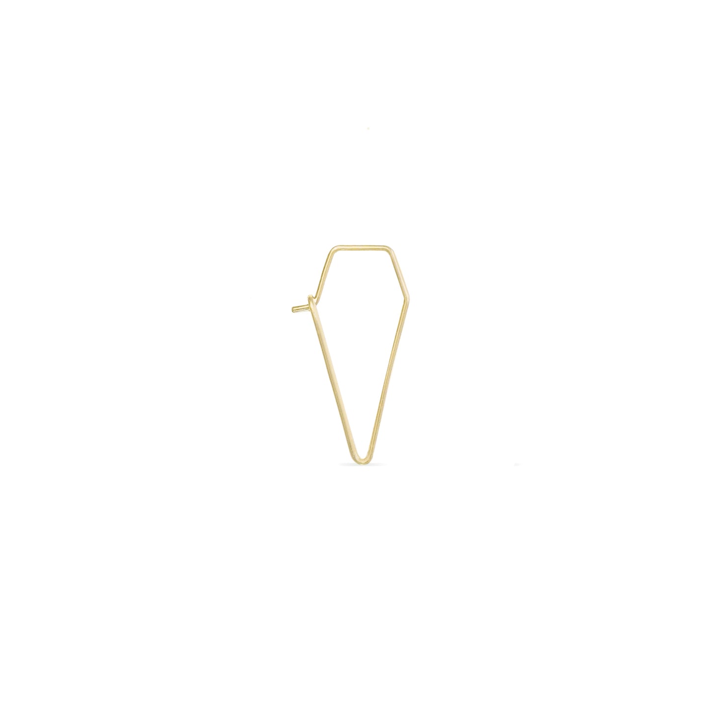14K Val Micro Hoops