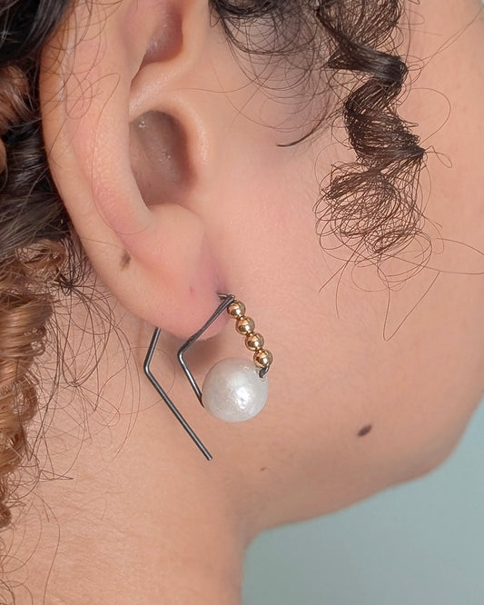 Brea Pearl Hoops