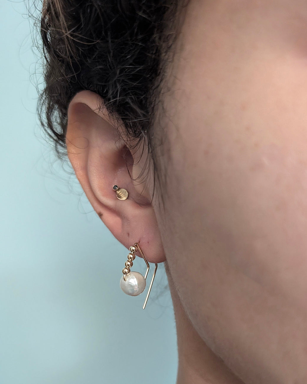 Brea Pearl Hoops
