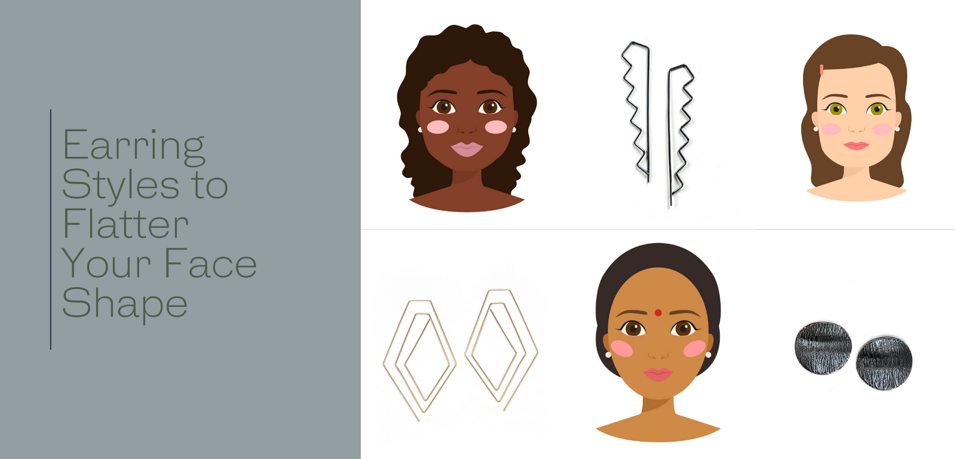 Face shape 2025 earring styles