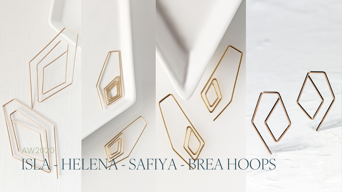 DESIGNER SERIES | Isla, Helena, Safiya, Brea Hoops AW2020