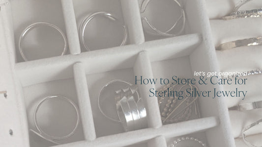 Tips How To Store and Care for Sterling Silver Jewelry by Cindy Liebel Jewelry