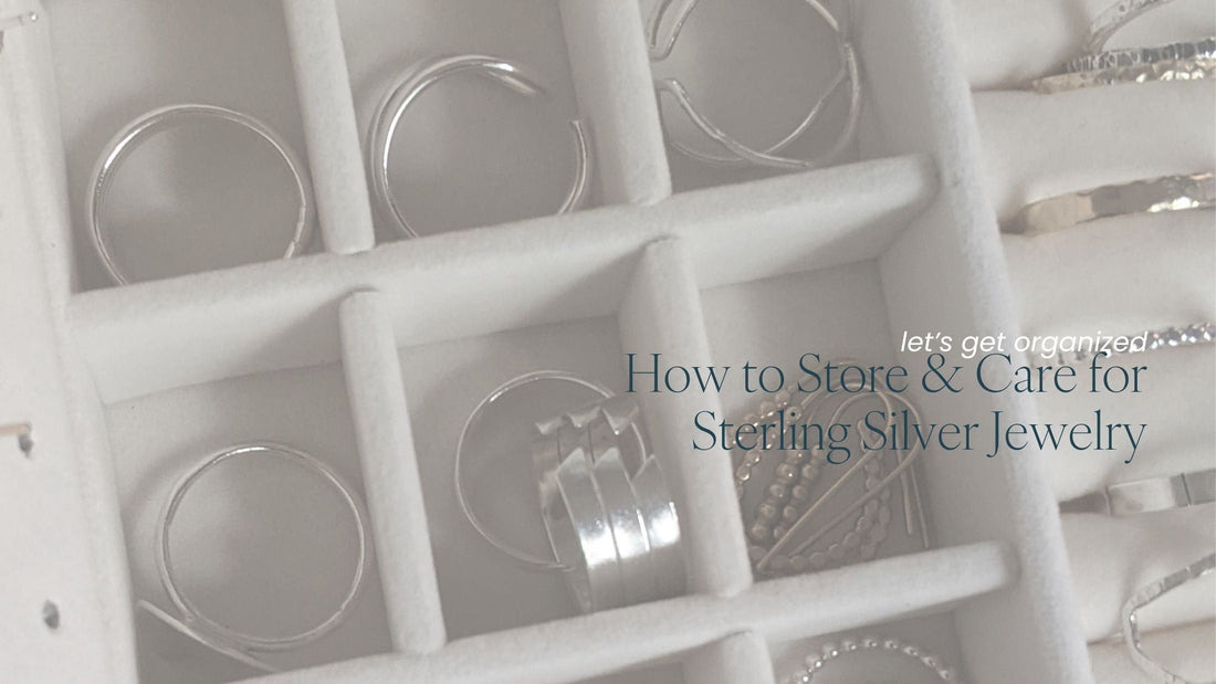 Tips How To Store and Care for Sterling Silver Jewelry by Cindy Liebel Jewelry