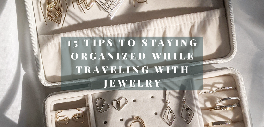 Organize your jewelry for travel by Cindy Liebel