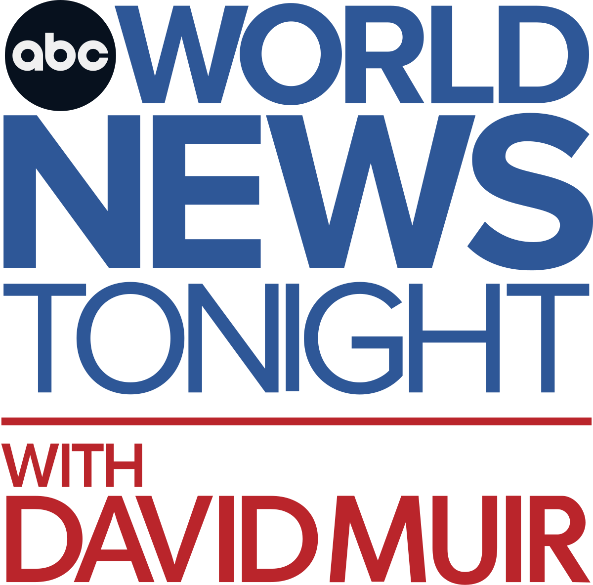 ABC World News Tonight with David Muir Logo