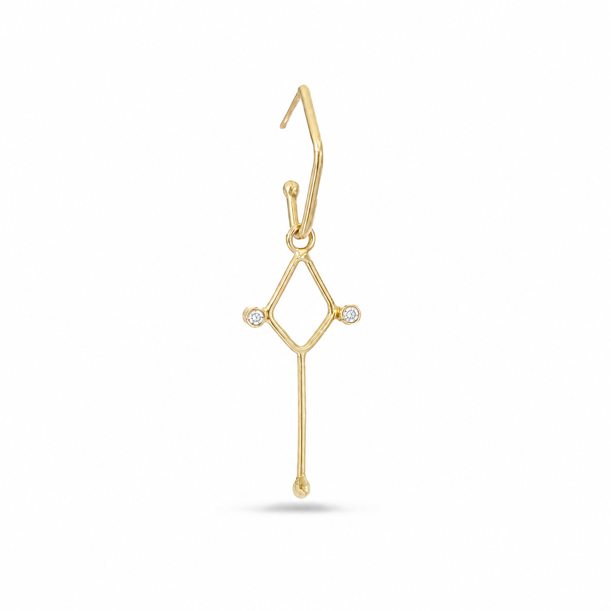 14K Sora Charm Earrings