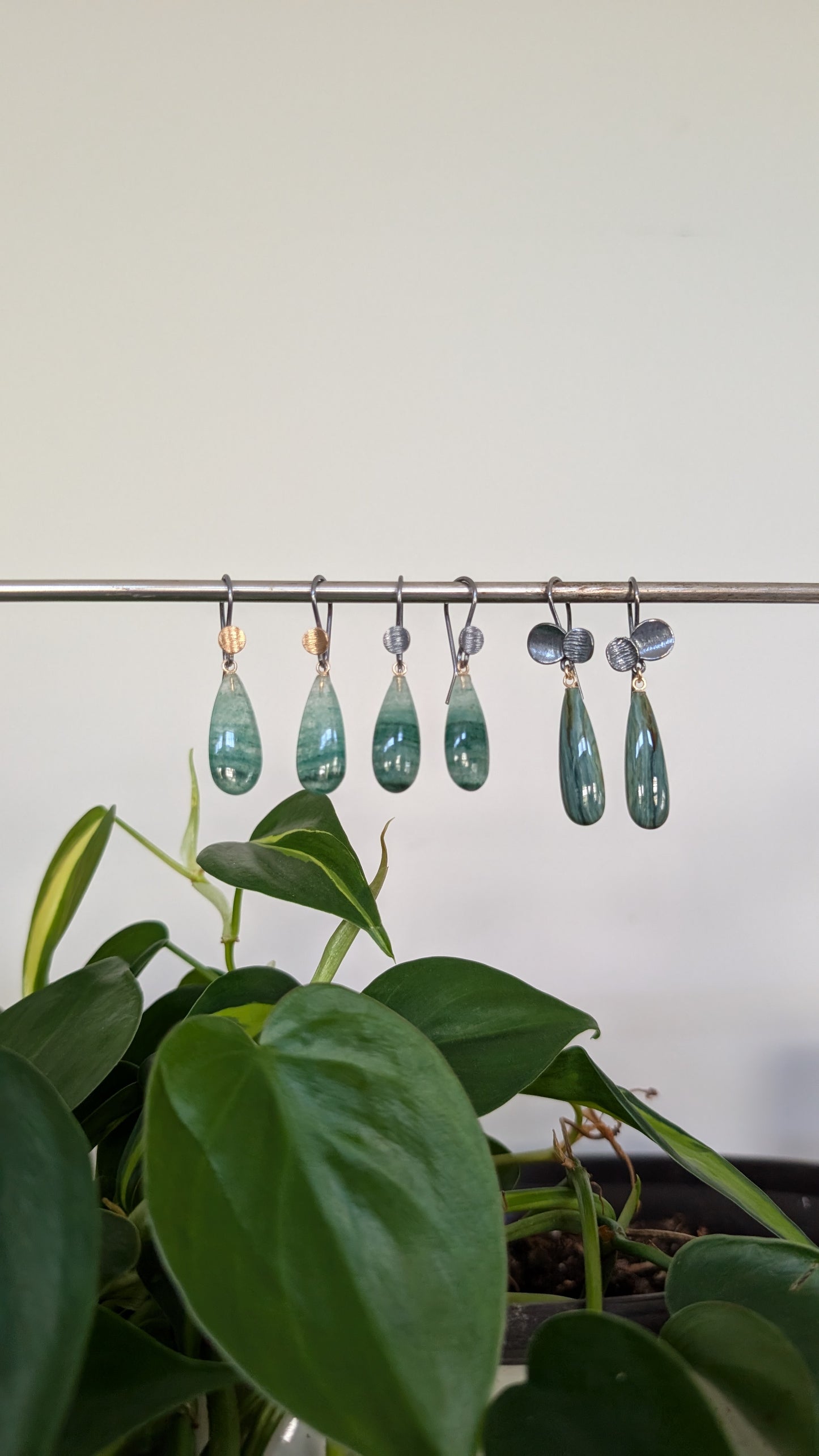 Aventurine Drop Earrings
