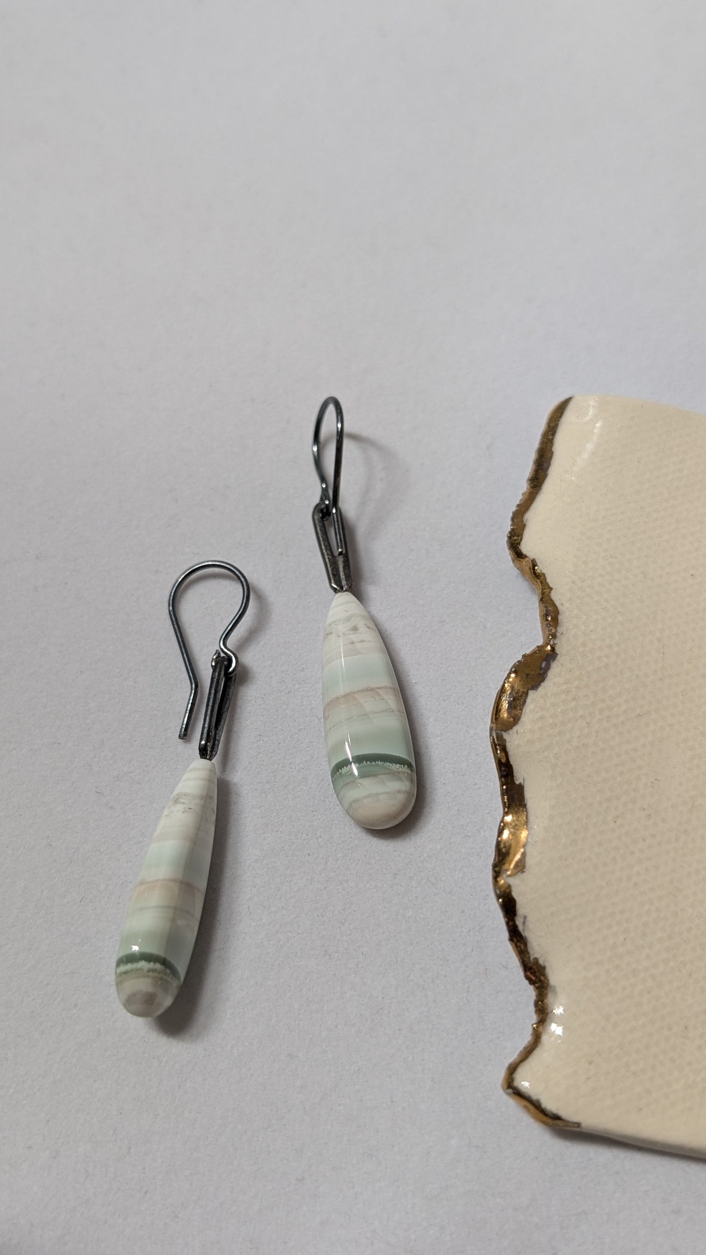Saturn Jasper Drop Earrings