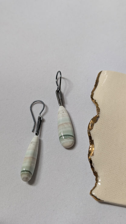 Saturn Jasper Drop Earrings