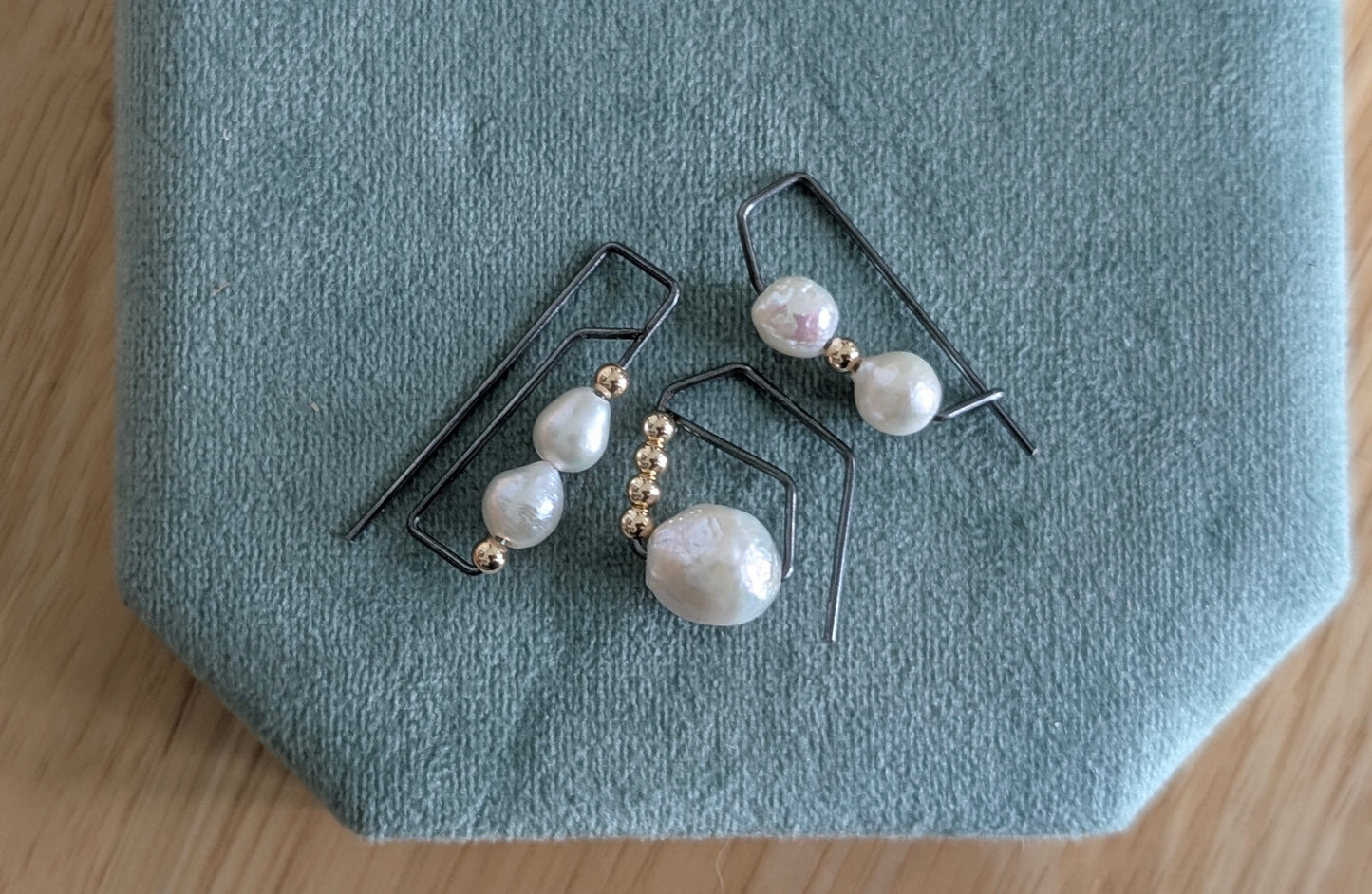 Nessa Pearl Hoops