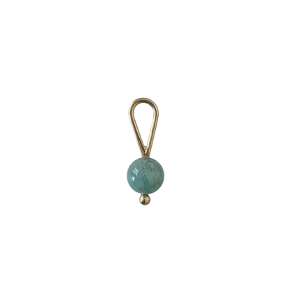 14K Gold Bead Charms