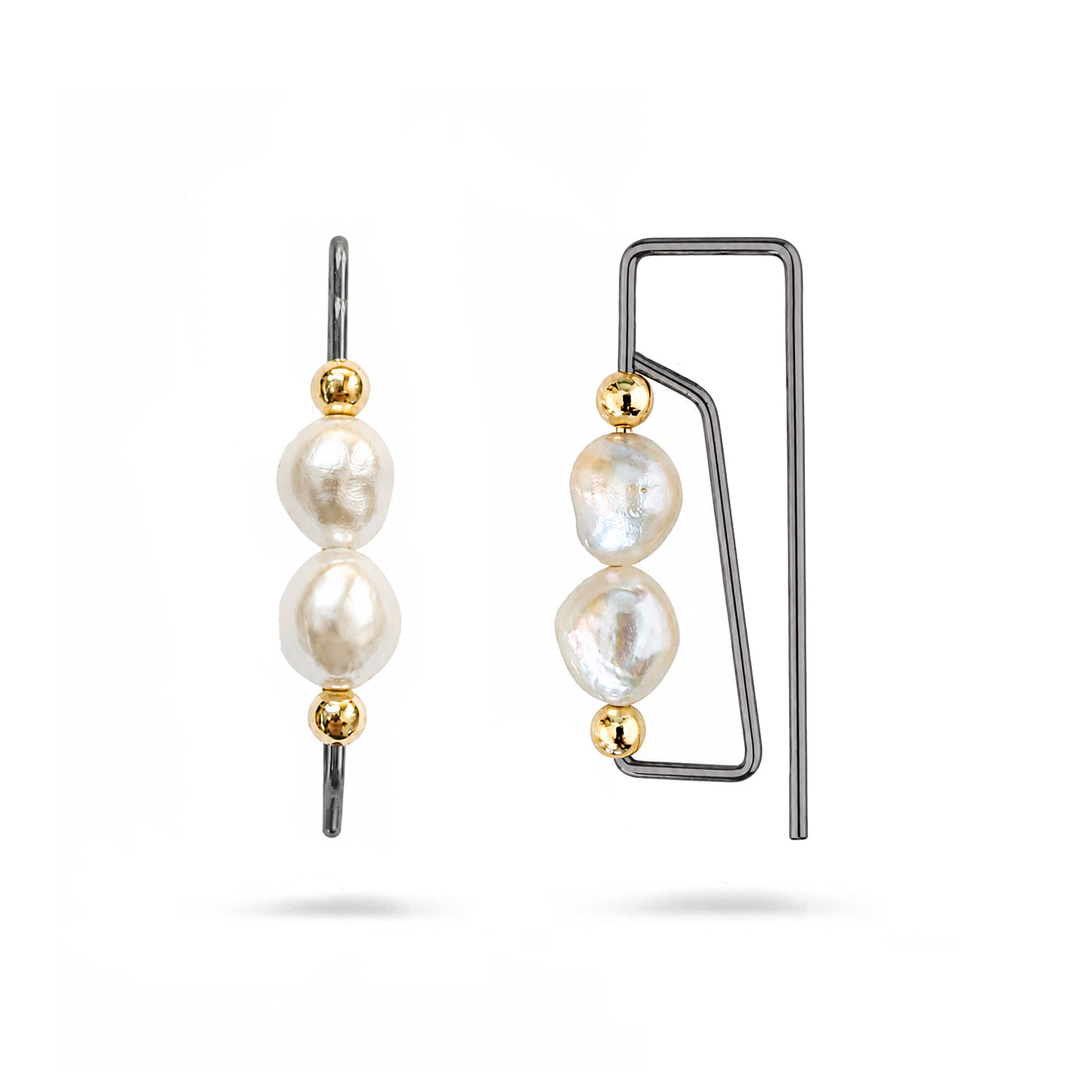 Nessa Pearl Hoops