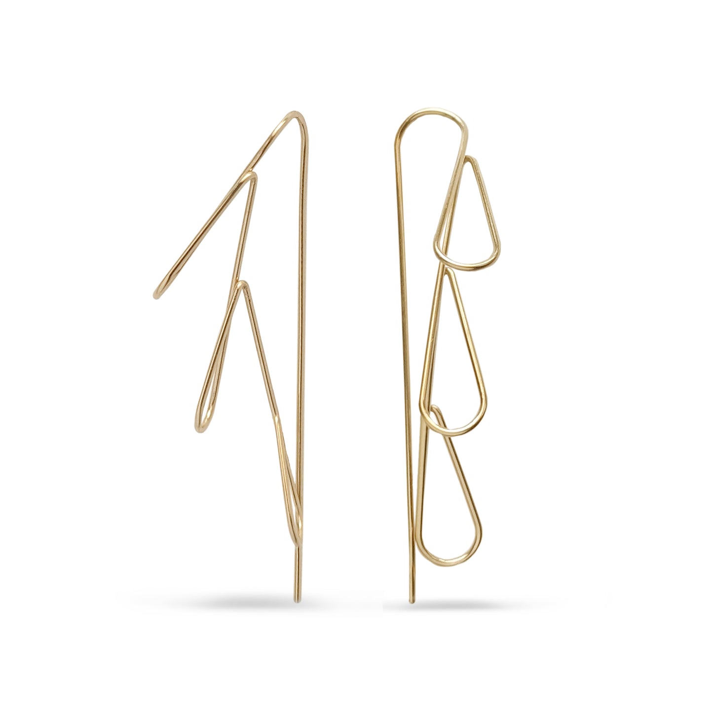Zahara Hoops Gold Filled
