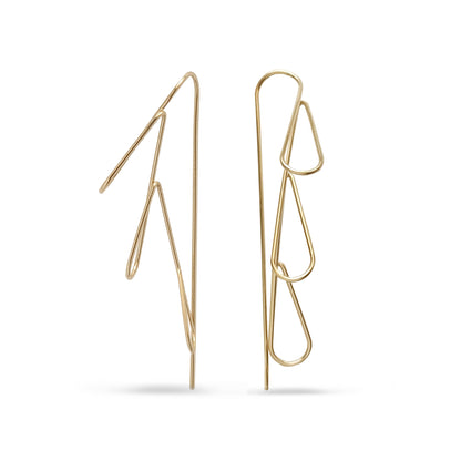 Zahara Hoops Gold Filled