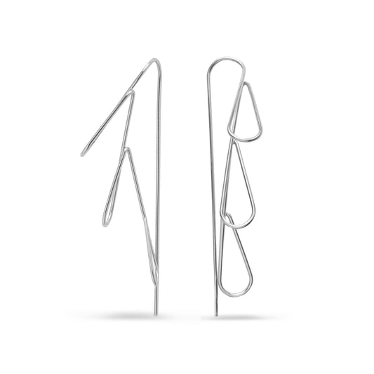 Zahara Hoops Silver