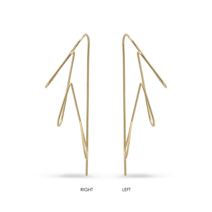 Zahara Hoops Gold Filled