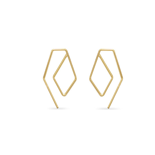 14K Brea Micro Hoops