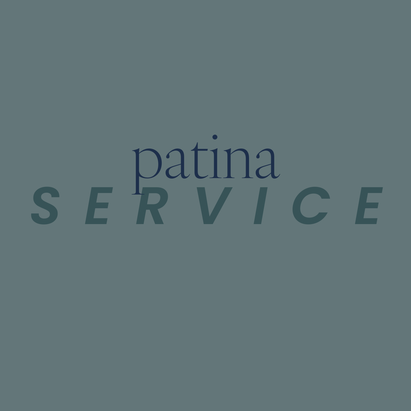 Jewelry patina service