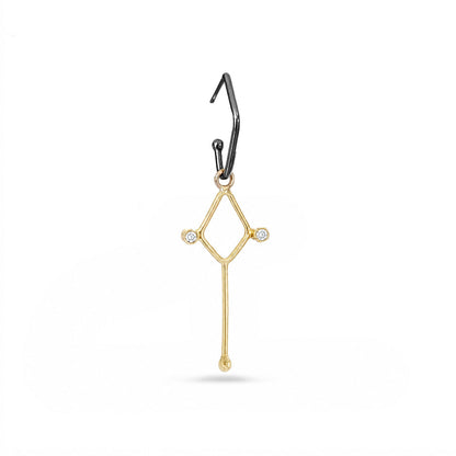 14K Sora Charm Earrings