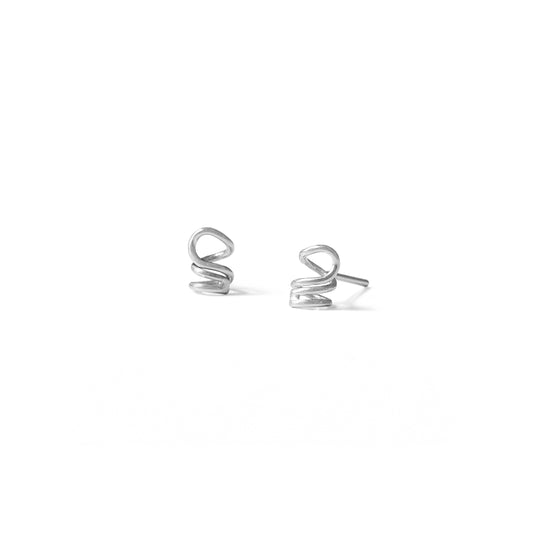 Maya Studs Silver