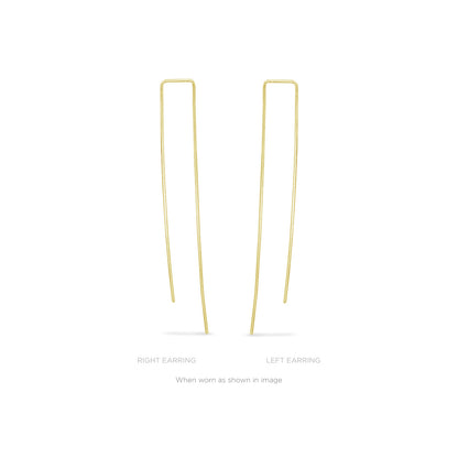 Dentado Hoops Gold Filled