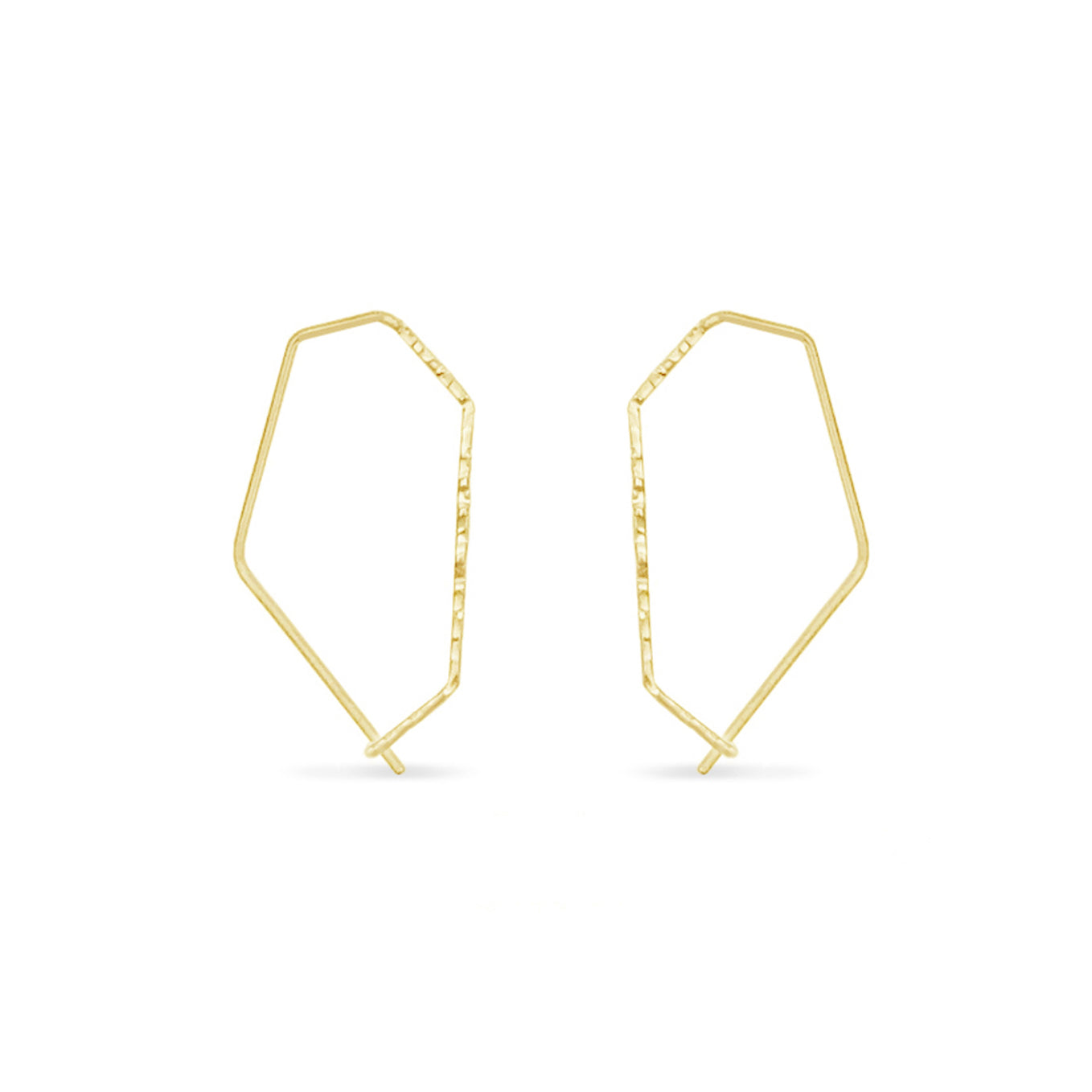 14K Axiom Micro Hoops