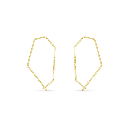 14K Axiom Micro Hoops