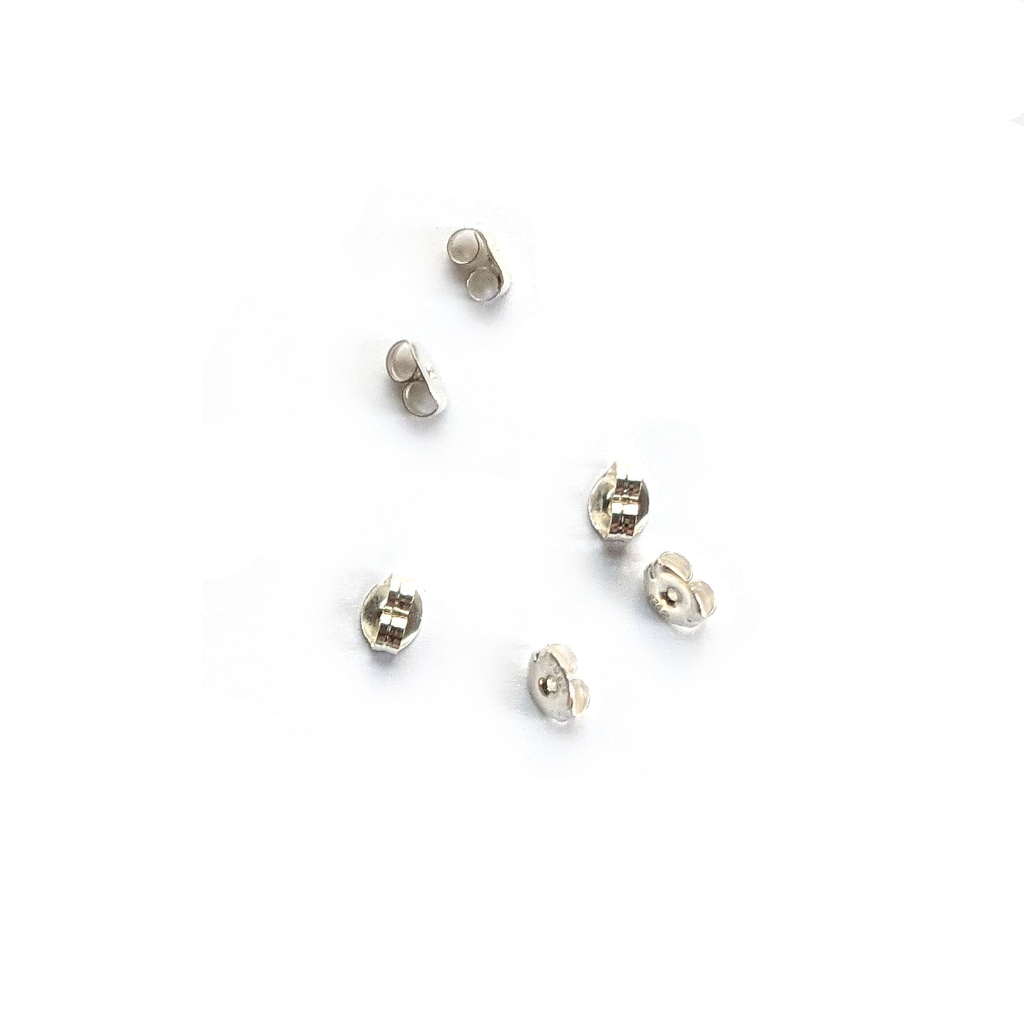 Sterling Silver Earring Backs | Ready-to-ship