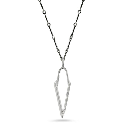 sterling silver dagger pendant necklace