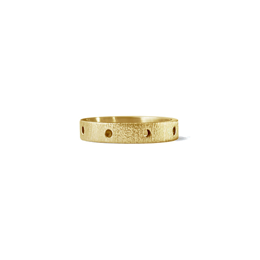 4mm Linen Ring Gold