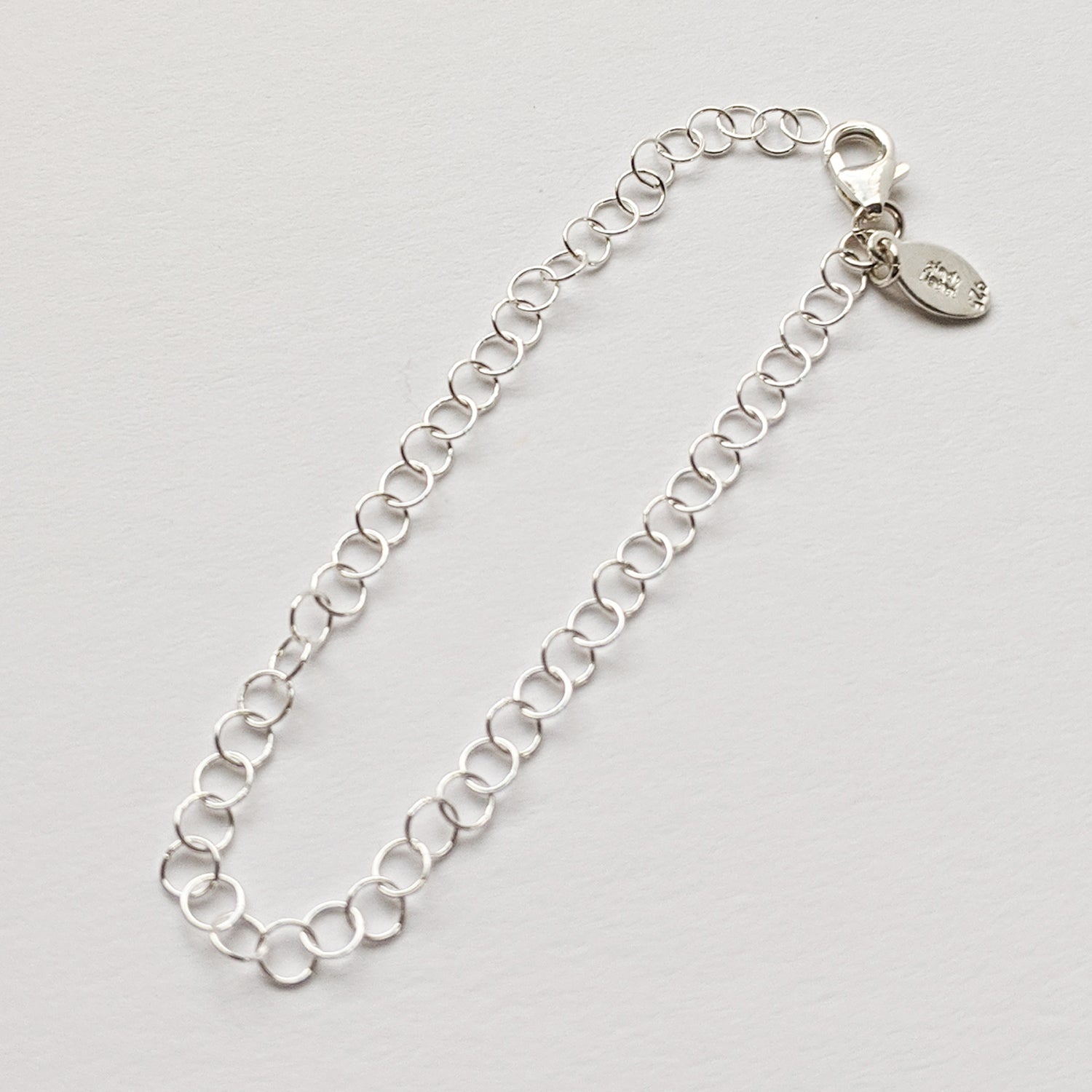 Small Chain Extender Silver