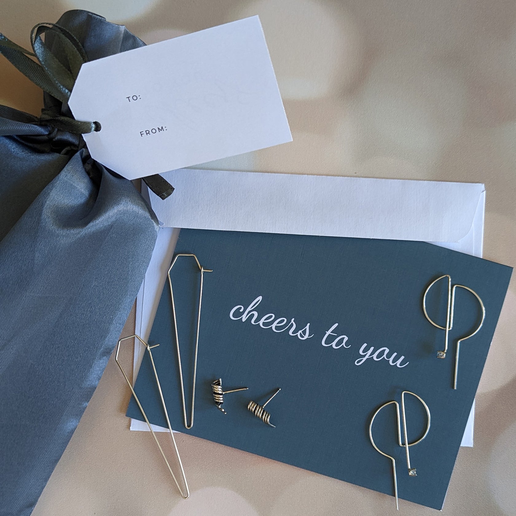 Branded jewelry gift wrapping for special occasion by Cindy Liebel Jewelry